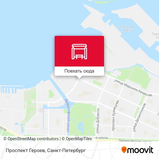 Карта Проспект Героев