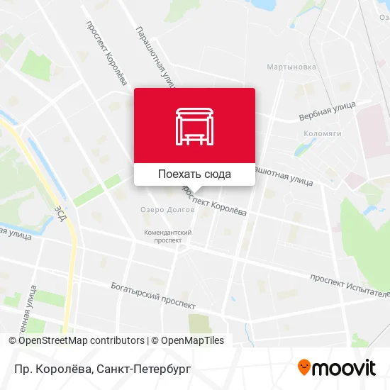 Карта Пр. Королёва