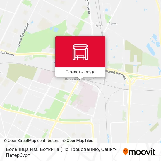 Карта Больница Им.   Боткина