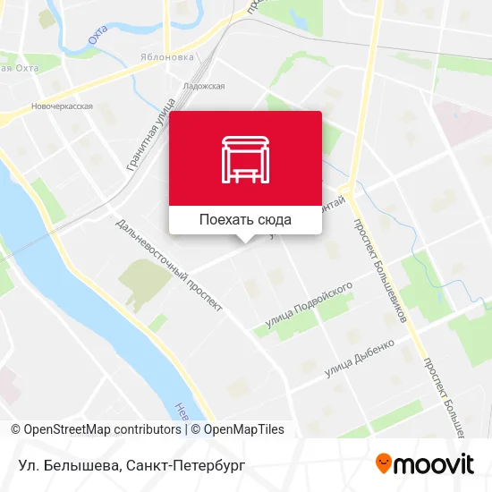 Карта Ул. Белышева