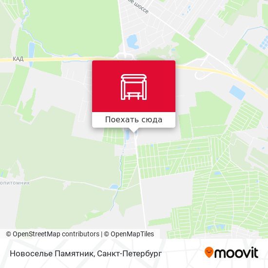 Карта Новоселье Памятник