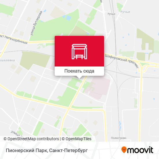 Карта Пионерский Парк