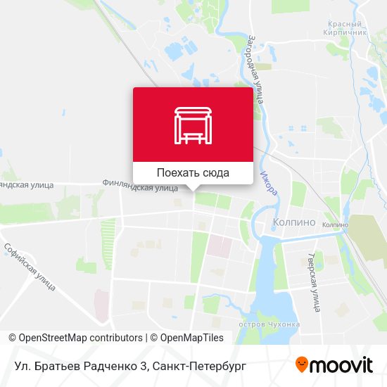 Карта Ул. Братьев Радченко 3