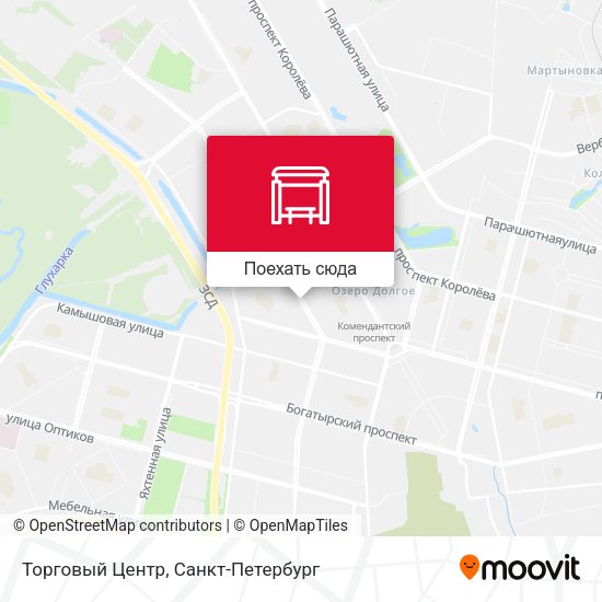 Карта Торговый Центр