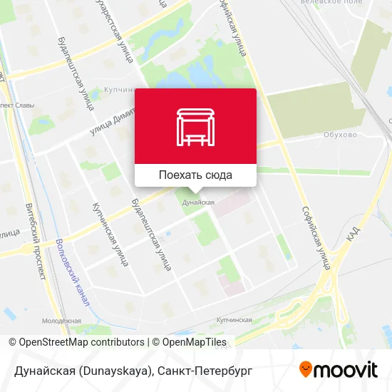 Карта Дунайская (Dunayskaya)