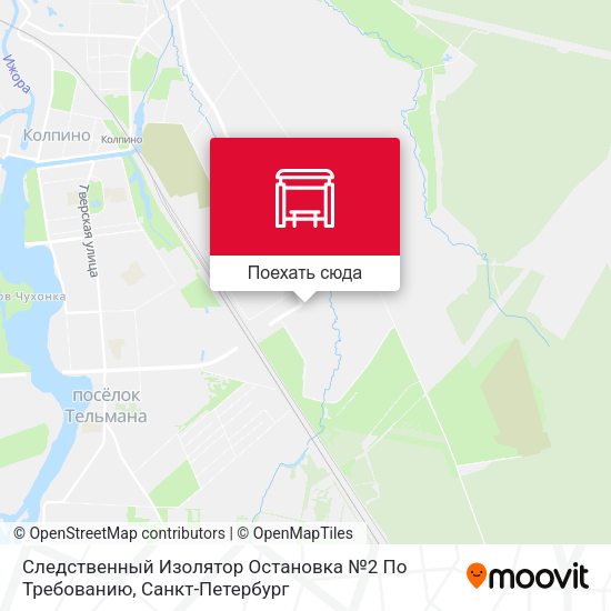 Карта Следственный Изолятор Остановка №2 По Требованию