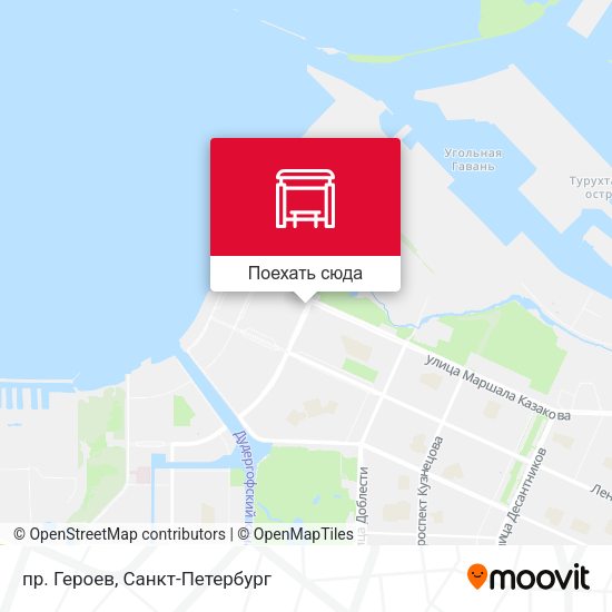 Карта пр. Героев