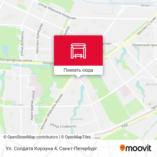 Карта Ул. Солдата Корзуна 4