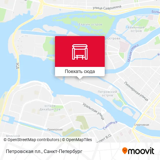 Карта Петровская пл.