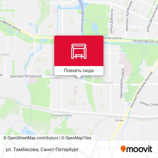 Карта ул. Тамбасова