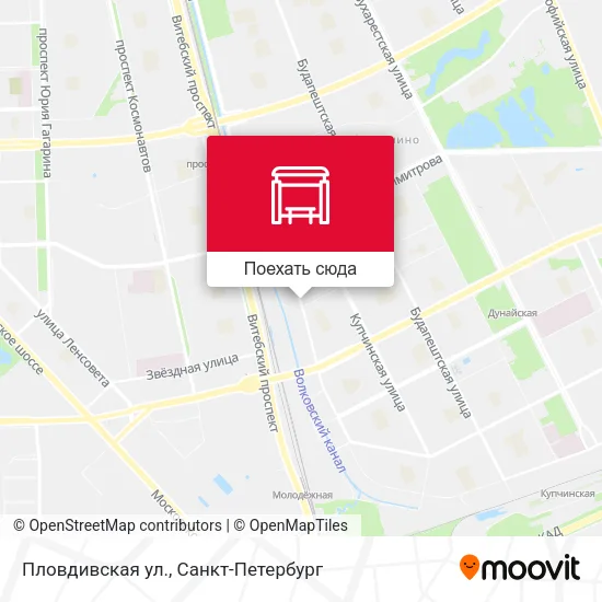 Карта Пловдивская ул.
