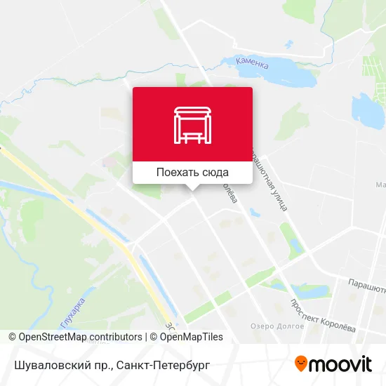 Карта Шуваловский пр.