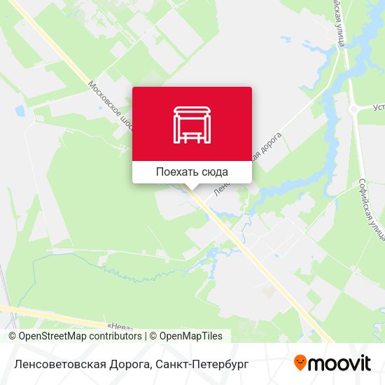 Карта Ленсоветовская Дорога