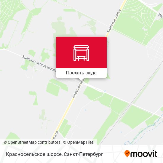Карта Красносельское шоссе