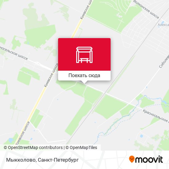 Карта Мыкколово