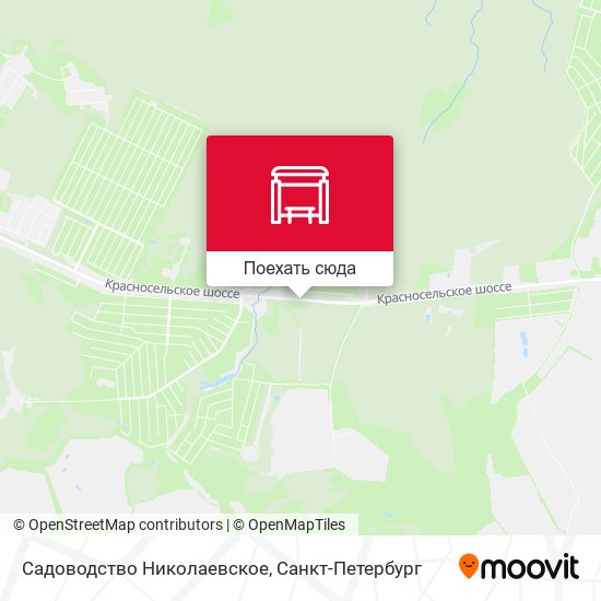 Карта Садоводство Николаевское