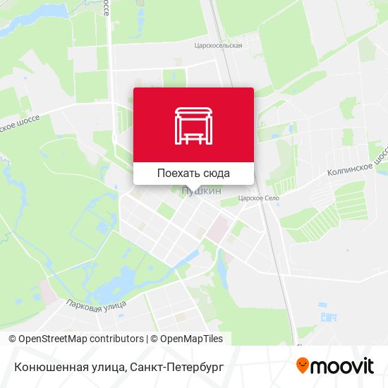Карта Конюшенная улица