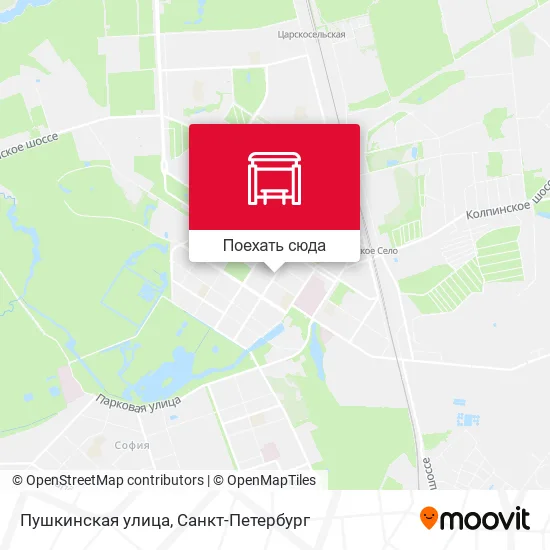 Карта Пушкинская улица