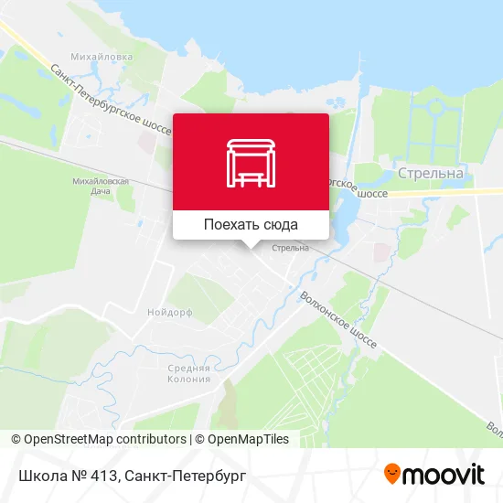 Карта Школа № 413
