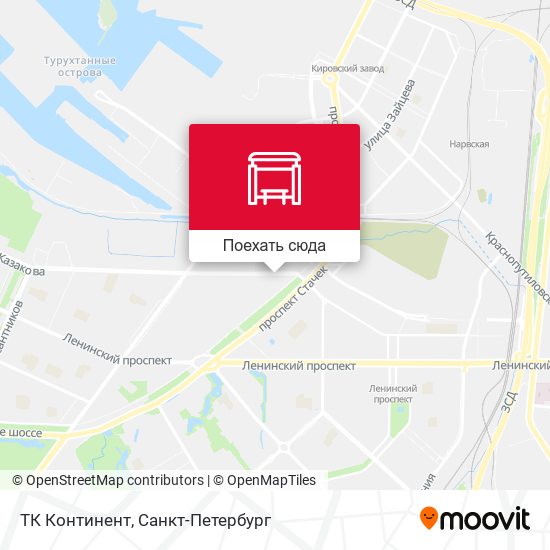Карта ТК Континент