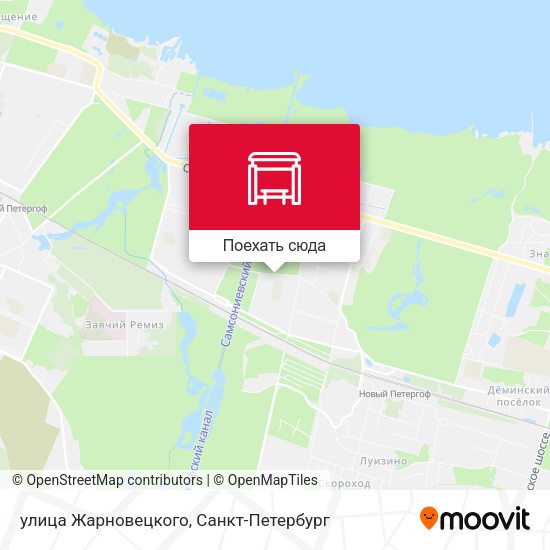 Карта улица Жарновецкого