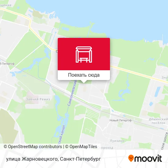 Карта улица Жарновецкого