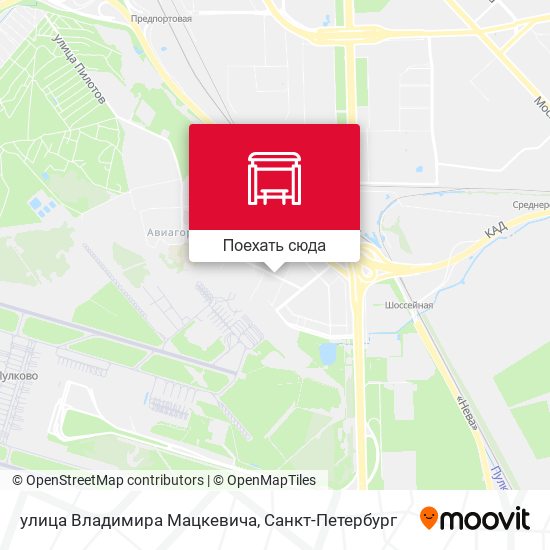 Карта улица Владимира Мацкевича