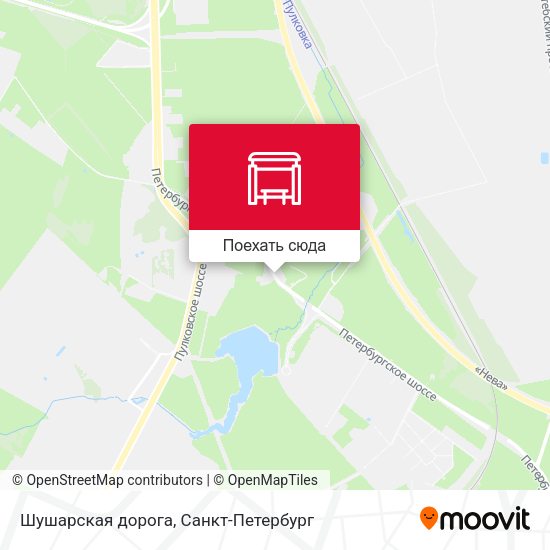 Карта Шушарская дорога