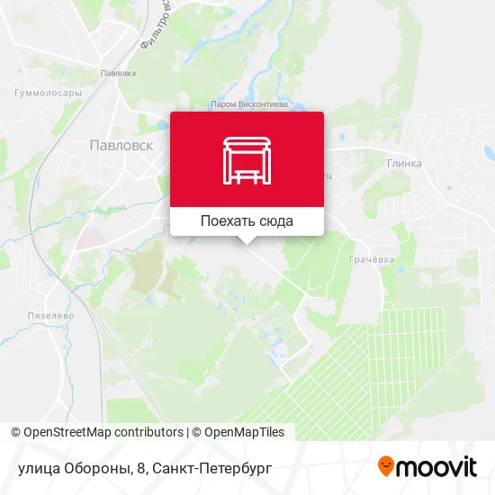 Карта улица Обороны, 8