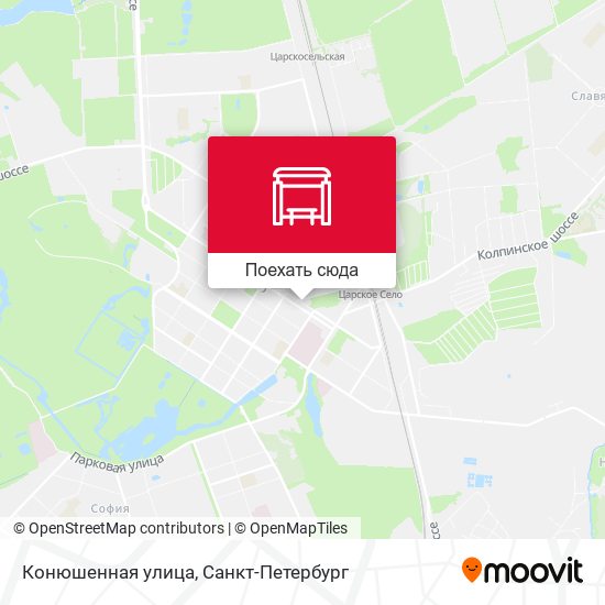 Карта Конюшенная улица