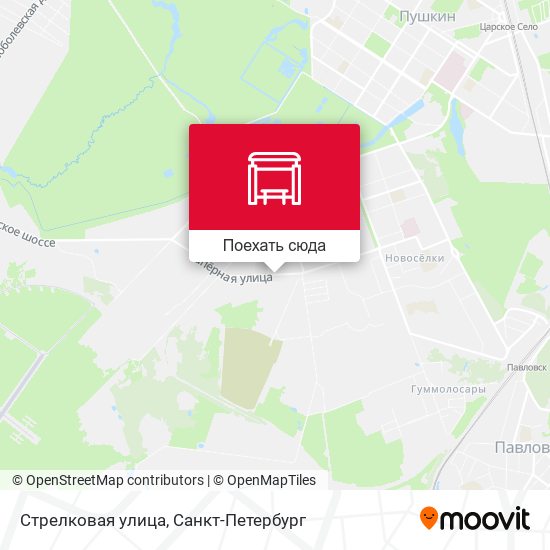 Карта Стрелковая улица