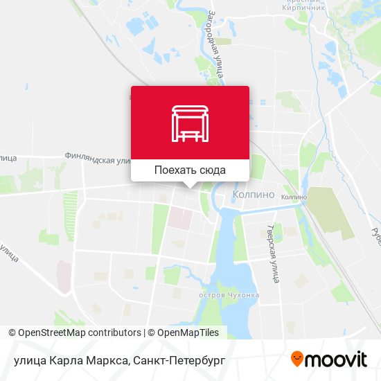 Карта улица Карла Маркса