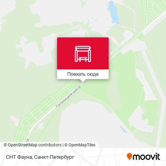 Карта СНТ Фауна