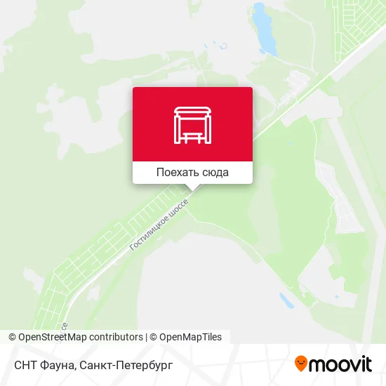 Карта СНТ Фауна