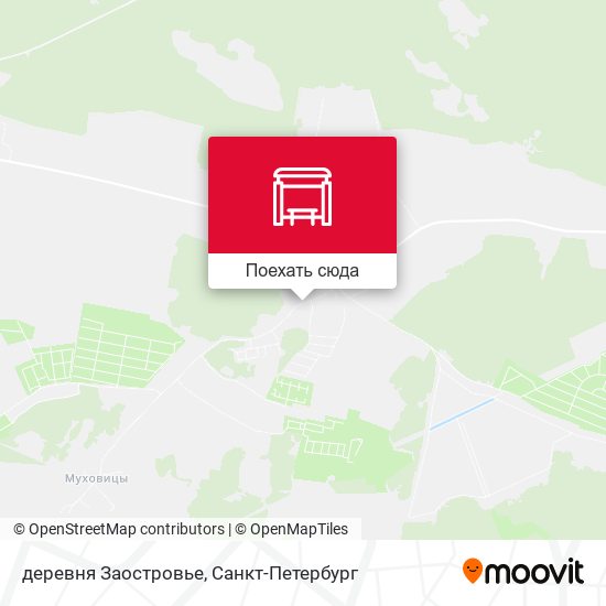 Карта деревня Заостровье