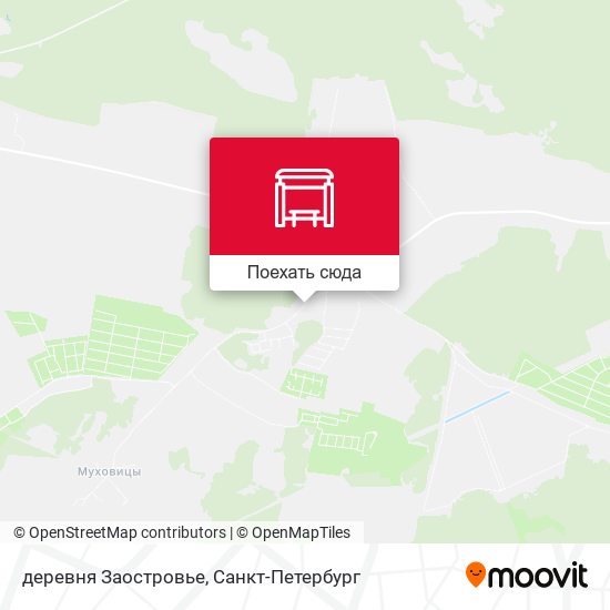 Карта деревня Заостровье