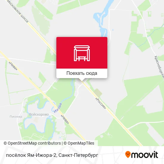 Карта посёлок Ям-Ижора-2