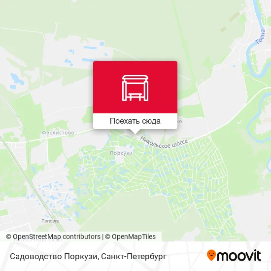 Карта Садоводство Поркузи