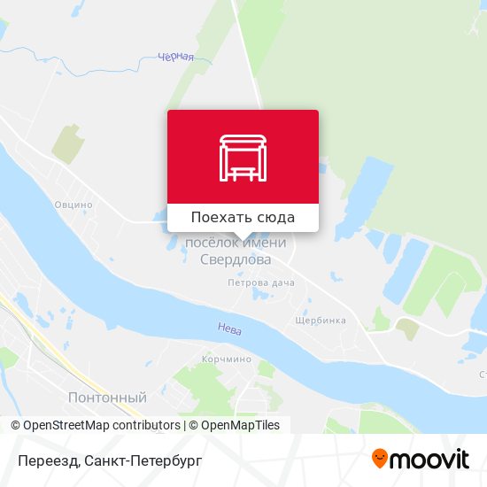 Карта Переезд