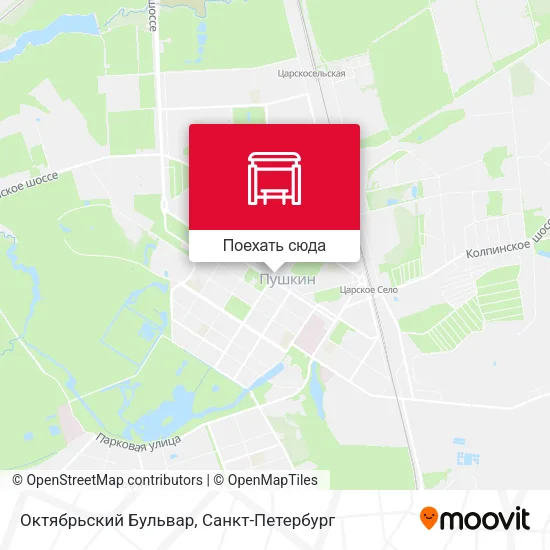 Карта Октябрьский Бульвар