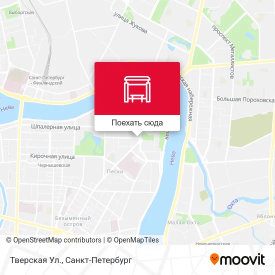 Карта Тверская Ул.