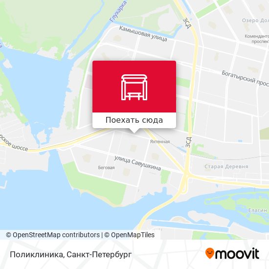 Карта Поликлиника