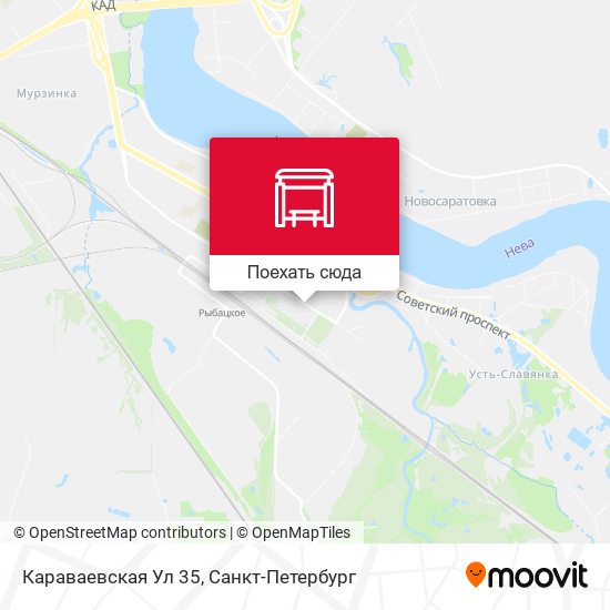 Карта Караваевская Ул 35