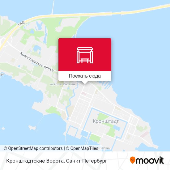 Карта Кронштадтские Ворота
