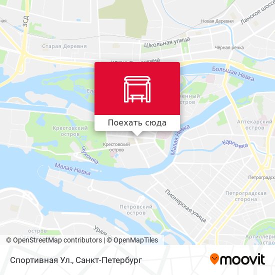Карта Спортивная Ул.