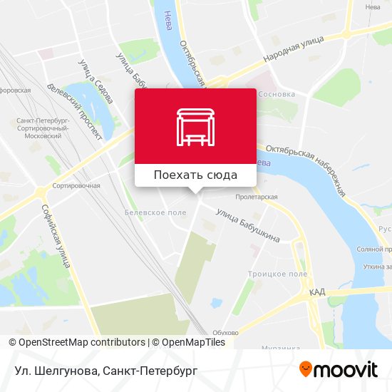 Карта Ул. Шелгунова