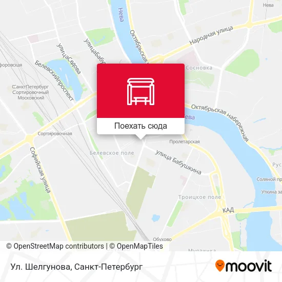 Карта Ул. Шелгунова
