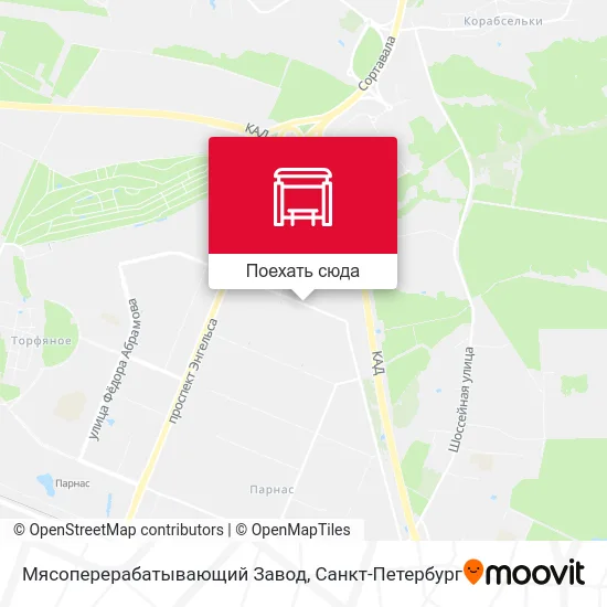 Карта Мясоперерабатывающий Завод