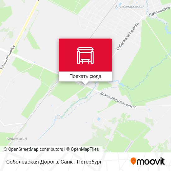 Карта Соболевская Дорога