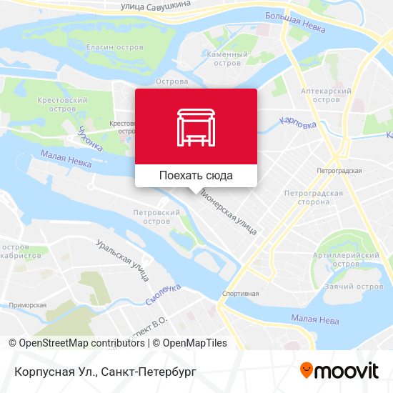 Карта Корпусная Ул.